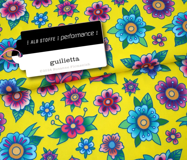 albstoffe-performance-guilietta-yellow-activewear-jersey image 1