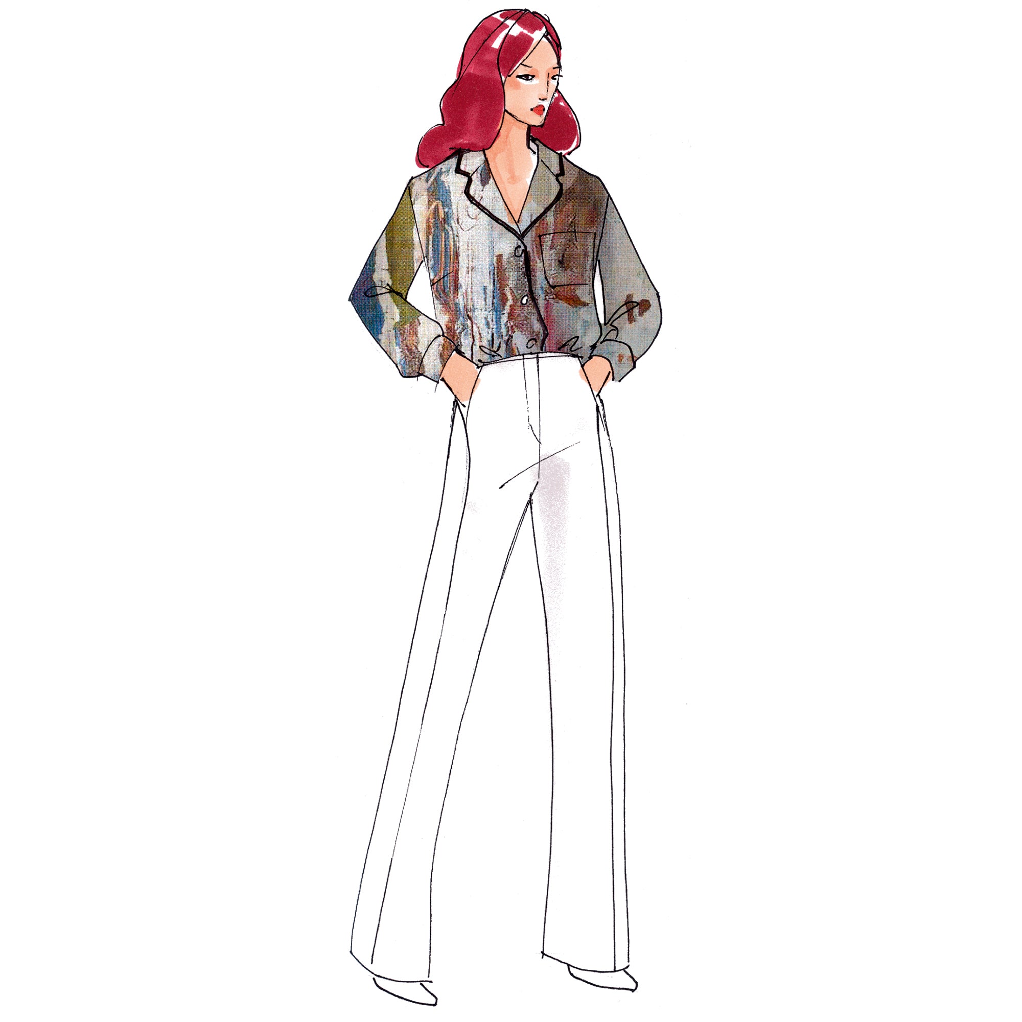 schnittmuster-berlin-pyjama-bluse-patrizia-schnittmuster-reverskragen-bluse image 1