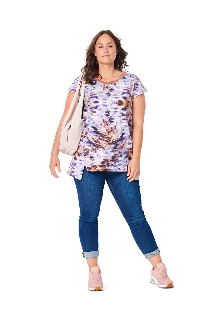 burda-style-6037-schnittmuster-damen-bluse-kurze-rmel-gr-44-54-n-hlevel-leicht image 3