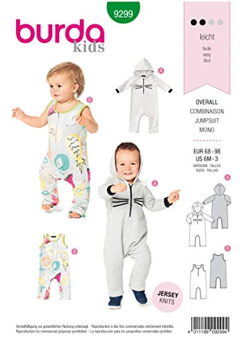burda-style-schnittmuster-9299-baby-overall-babys-level-2 image 4
