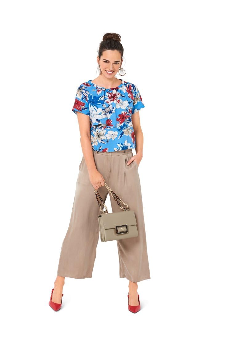 burda-style-6111-schnittmuster-bluse-und-kleid-damen-gr-34-44-level-1-super-easy image 5