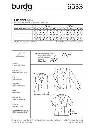 burda-style-schnittmuster-6533-damen-bluse-mit-schalkragen-gr-34-46 image 8
