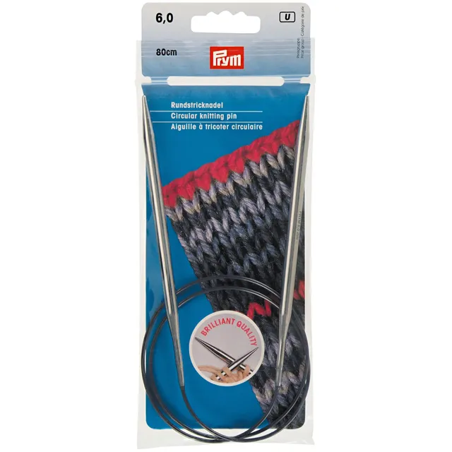 prym-212184-rundstricknadeln-messing-80-cm-6-00-mm-silber image 1