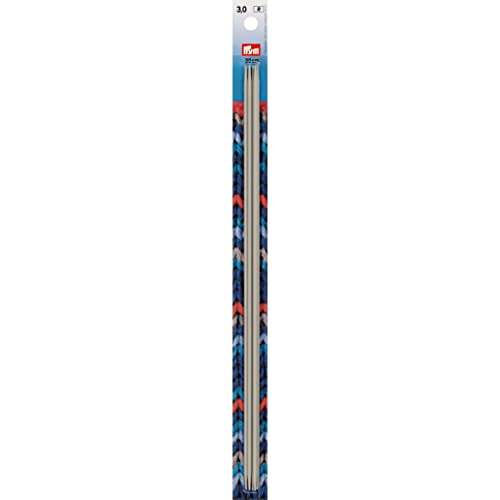 prym-191557-strumpfstricknadeln-alu-30-cm-3-00-mm-grau image 2