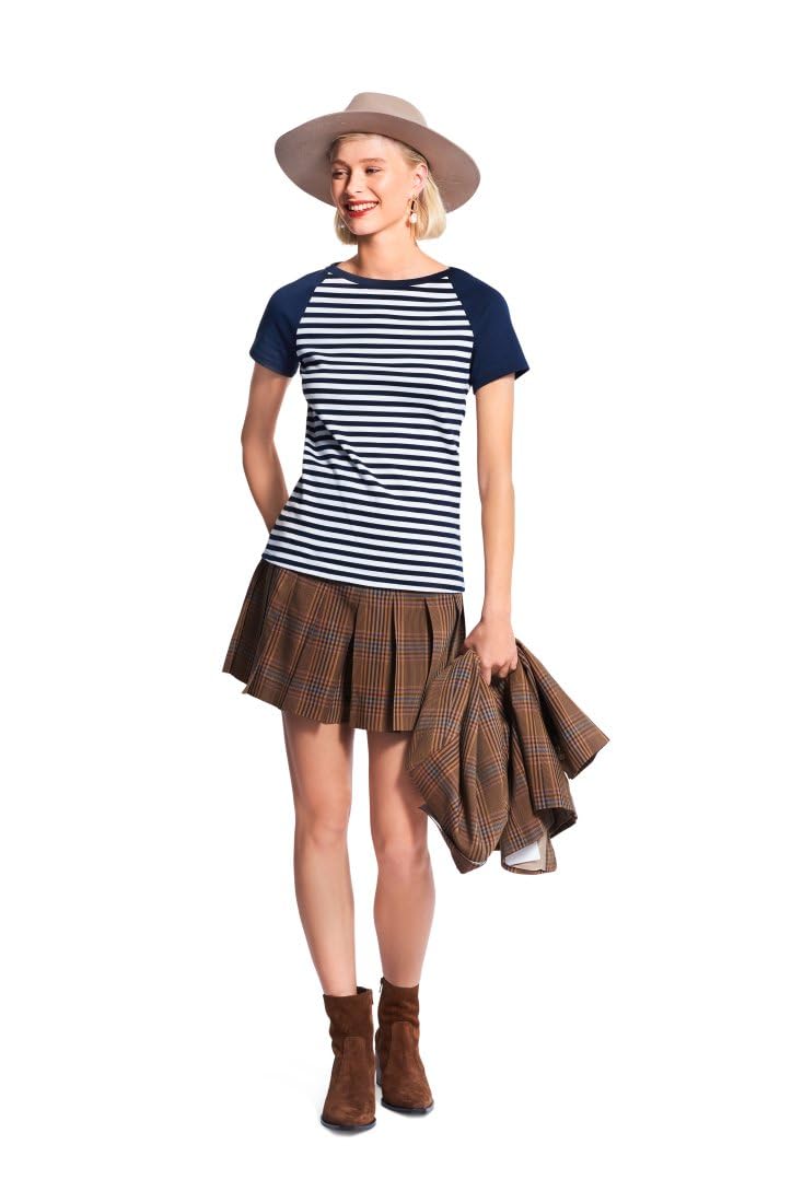 burda-style-6028-schnittmuster-shirt-mit-abgesetzten-rmeln-damen-gr-34-48 image 7