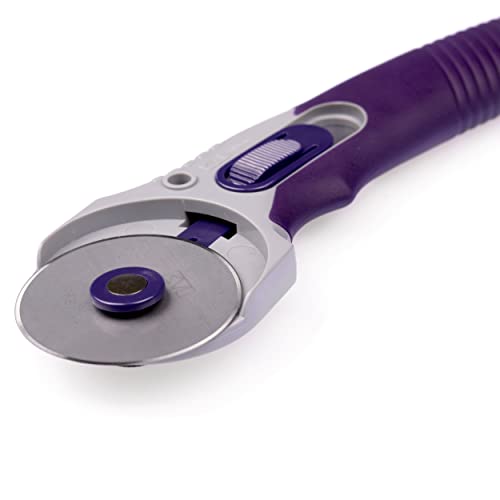 prym-611368-rollschneider-multi-45-mm-violett-mit-3-klingen-und-abstandshalter image 7
