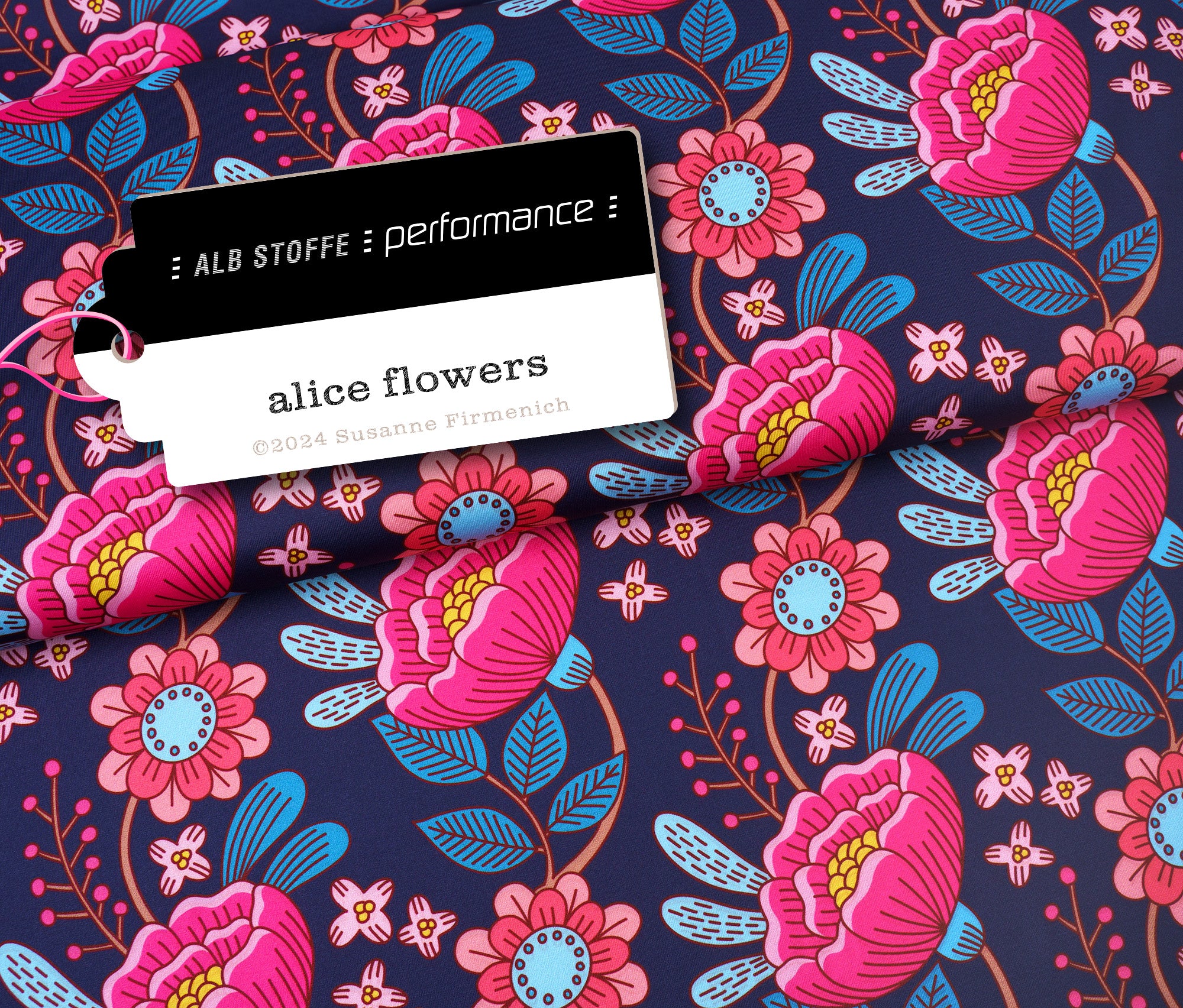 albstoffe-performance-alice-flowers-navy-active-wear-meterware image 1