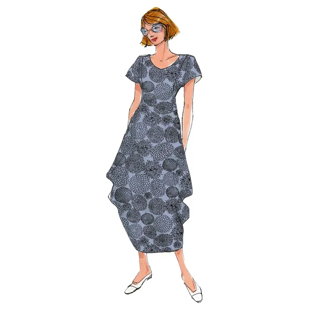 schnittmuster-berlin-tulpenkleid-fleur-schnittmuster-damen-sommerkleid-jersey image 1