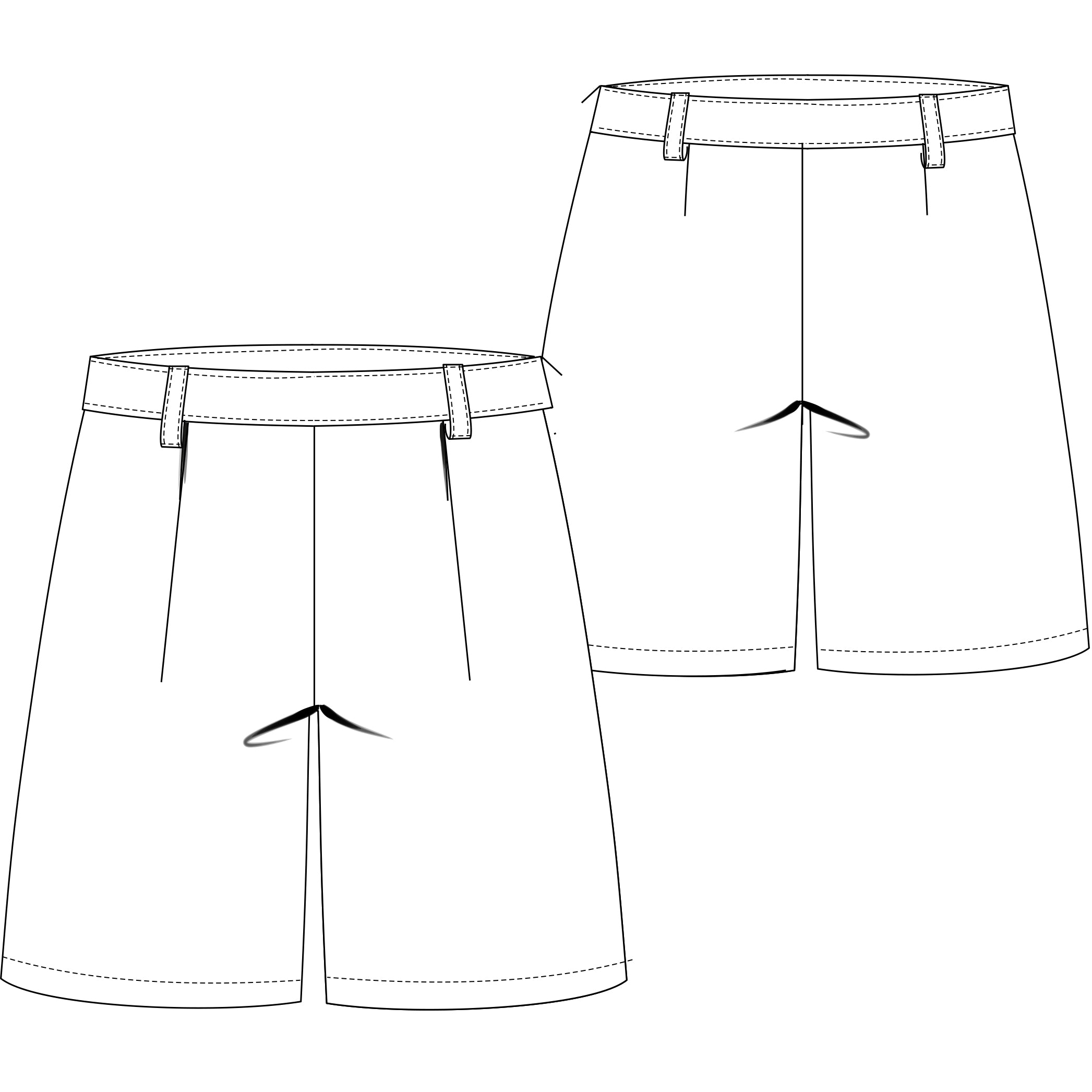 schnittmuster-berlin-shorts-agnes-damenshorts-schnittmuster-gr-34-50 image 2