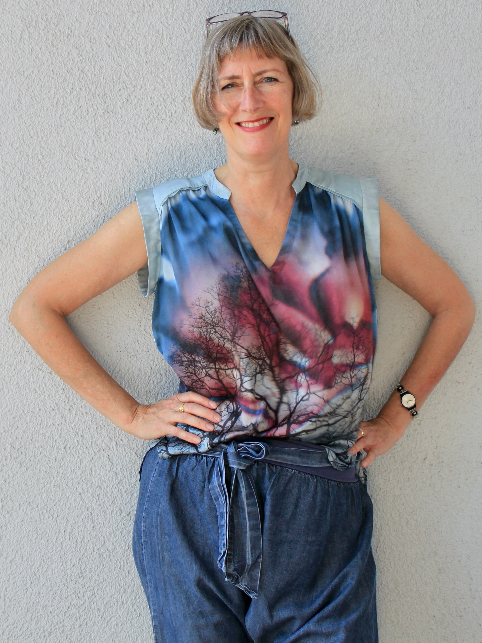 schnittmuster-berlin-sommerbluse-ina-damen-bluse-mit-v-ausschnitt image 6