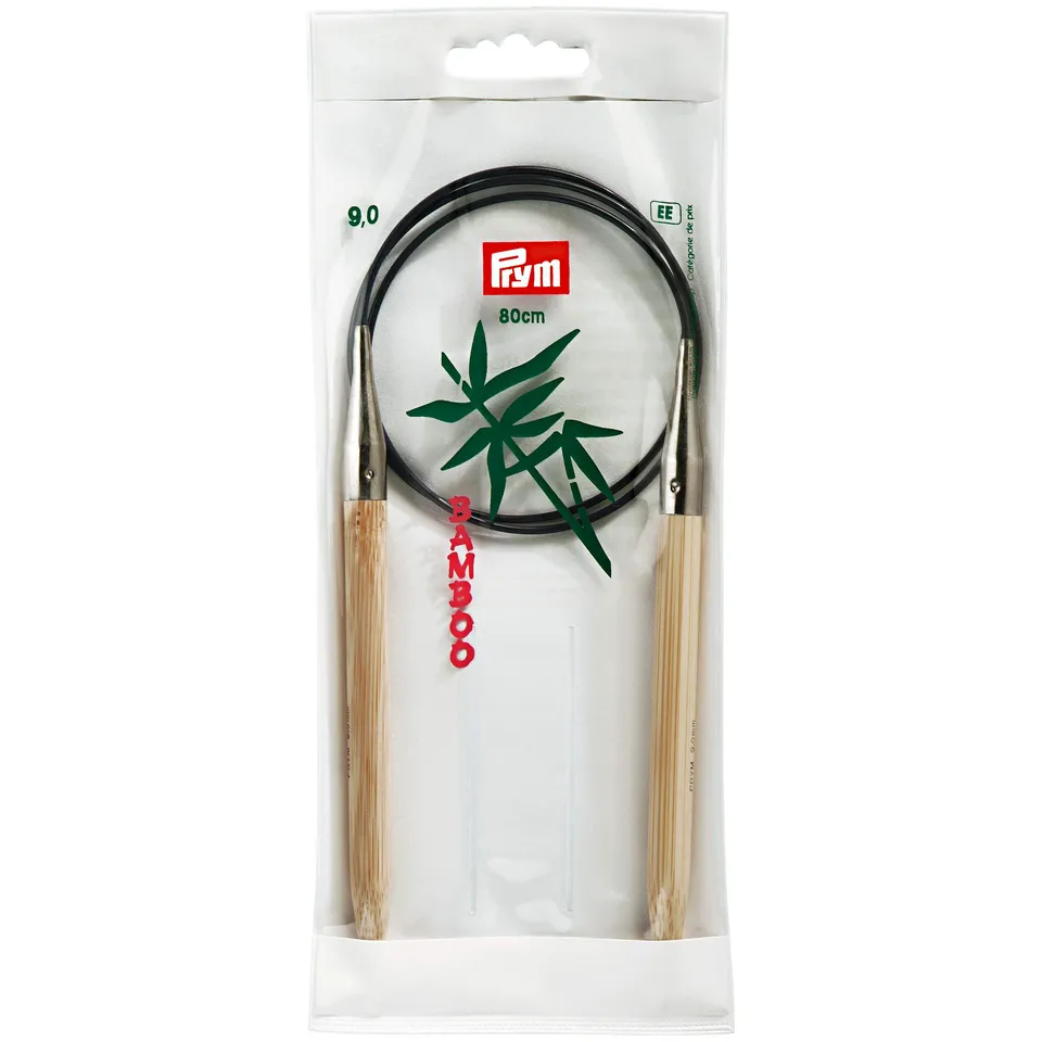 prym-221539-rundstricknadel-80-cm-9-00-mm-bambus image 1