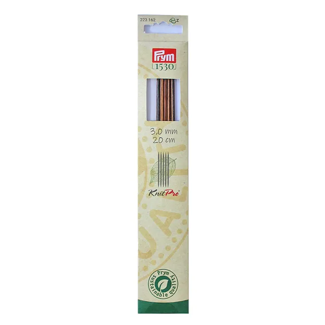 prym-strumpfstricknadeln-natural-223168-20-cm-6-00-mm-holz image 1