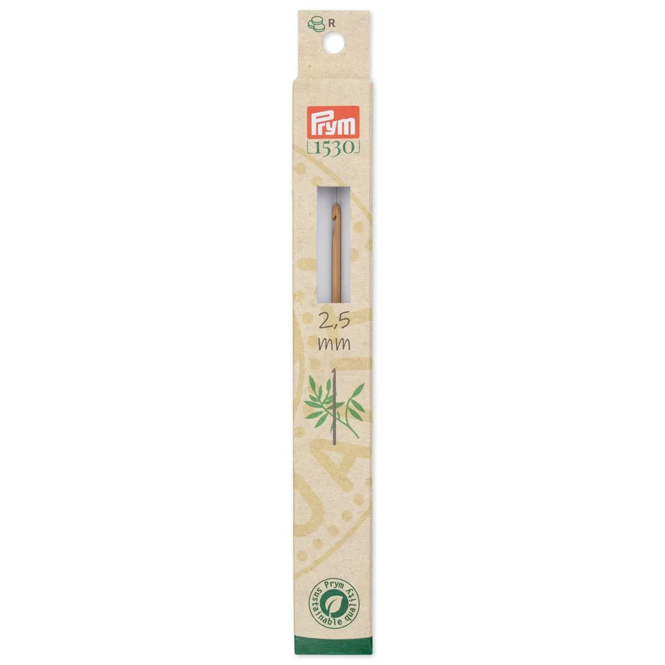 prym-woll-h-kelnadel-bambus-15-cm-2-5-mm image 1