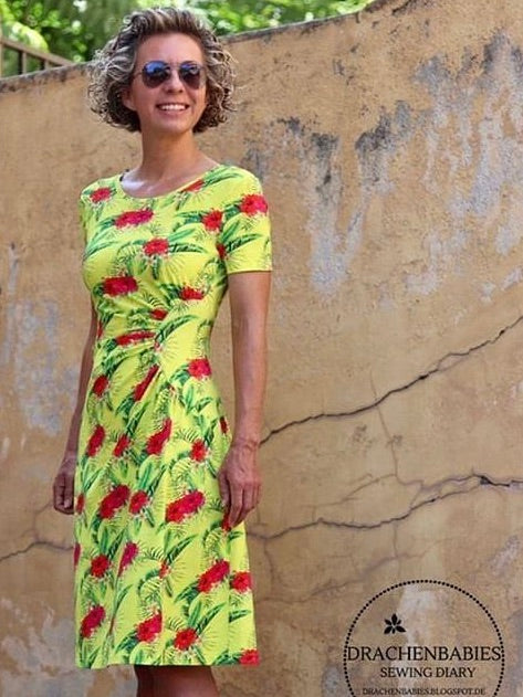 schnittmuster-berlin-premium-jerseykleid-quitte-damenkleid-mit-3-4-rmel image 5