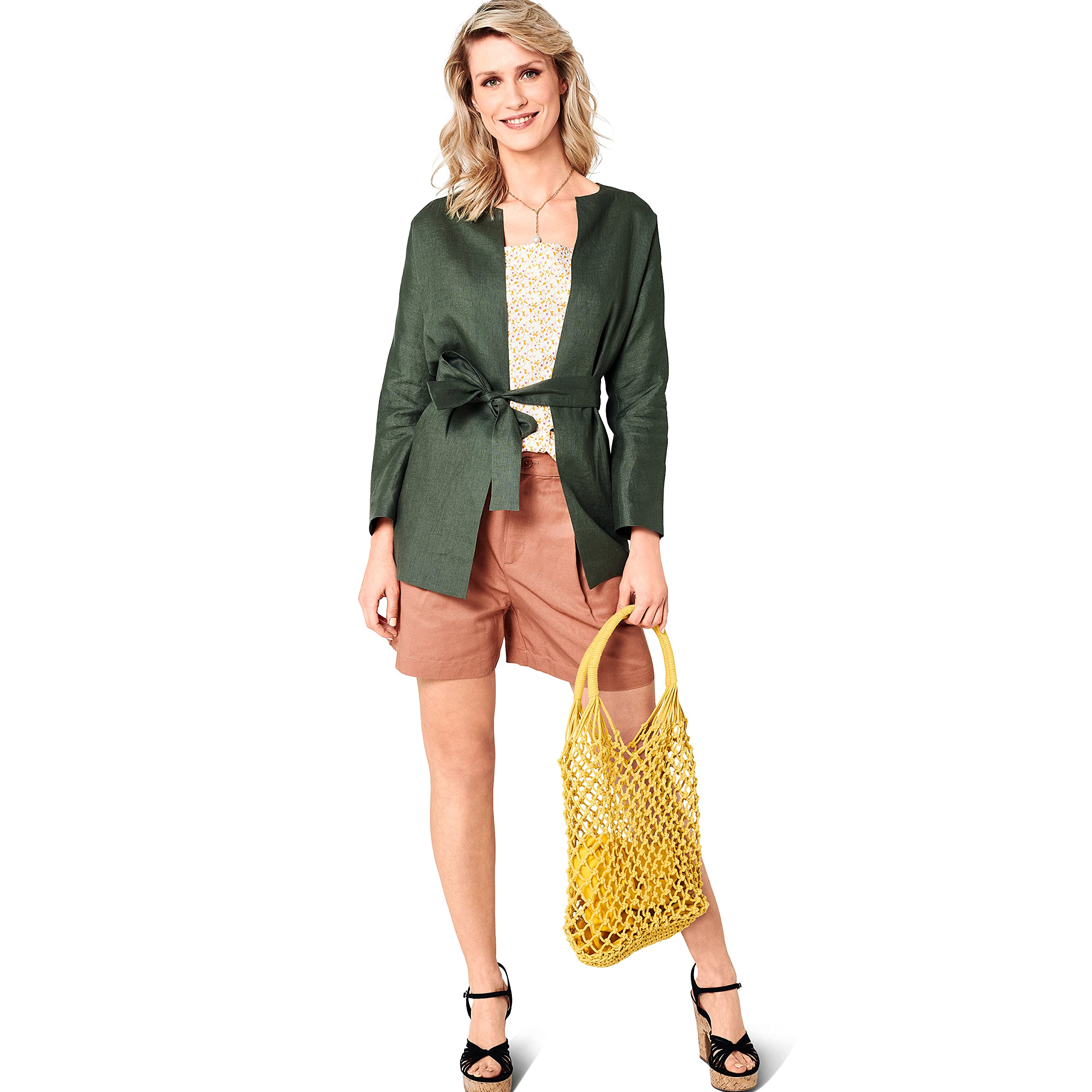 burda-style-easy-schnittmuster-damenjacke-kragenlos-gr-36-46 image 6