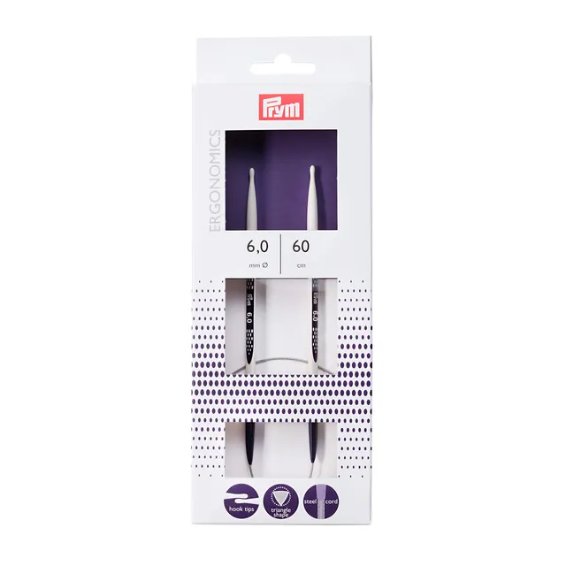 prym-ergonomics-rundstricknadel-6-0-mm-60-cm-alabasterwei image 1