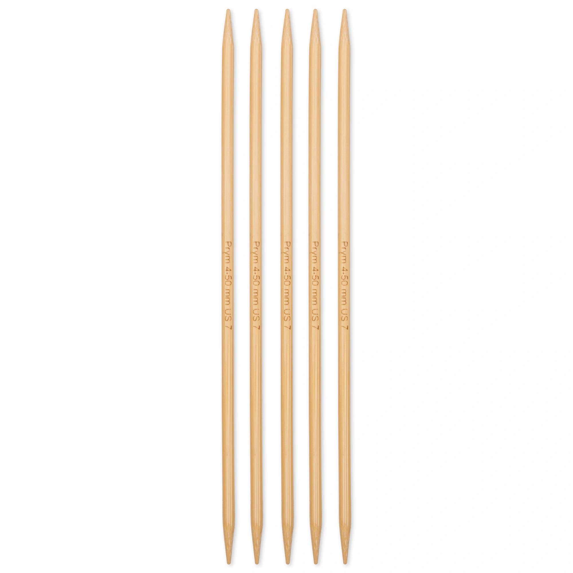 prym-1530-222215-strumpfstricknadeln-bambus-20-cm-4-5-mm image 2
