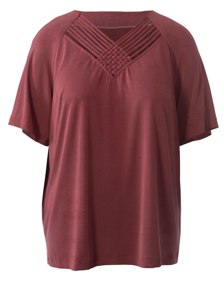 burda-style-schnittmuster-6018-kurzarm-midikleid-und-bluse-mit-zier-ausschnitt-d image 8