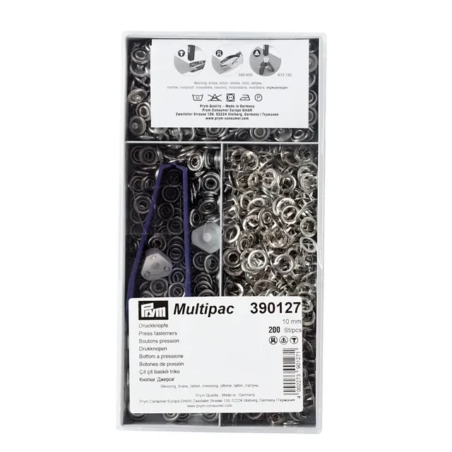 prym-jersey-druckkn-pfe-10-mm-silber-200-st-ck-zackenringe-aus-messing image 1