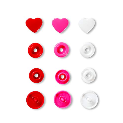prym-393031-love-color-snaps-herz-12-4-mm-rot-wei-pink-druckknopf image 4