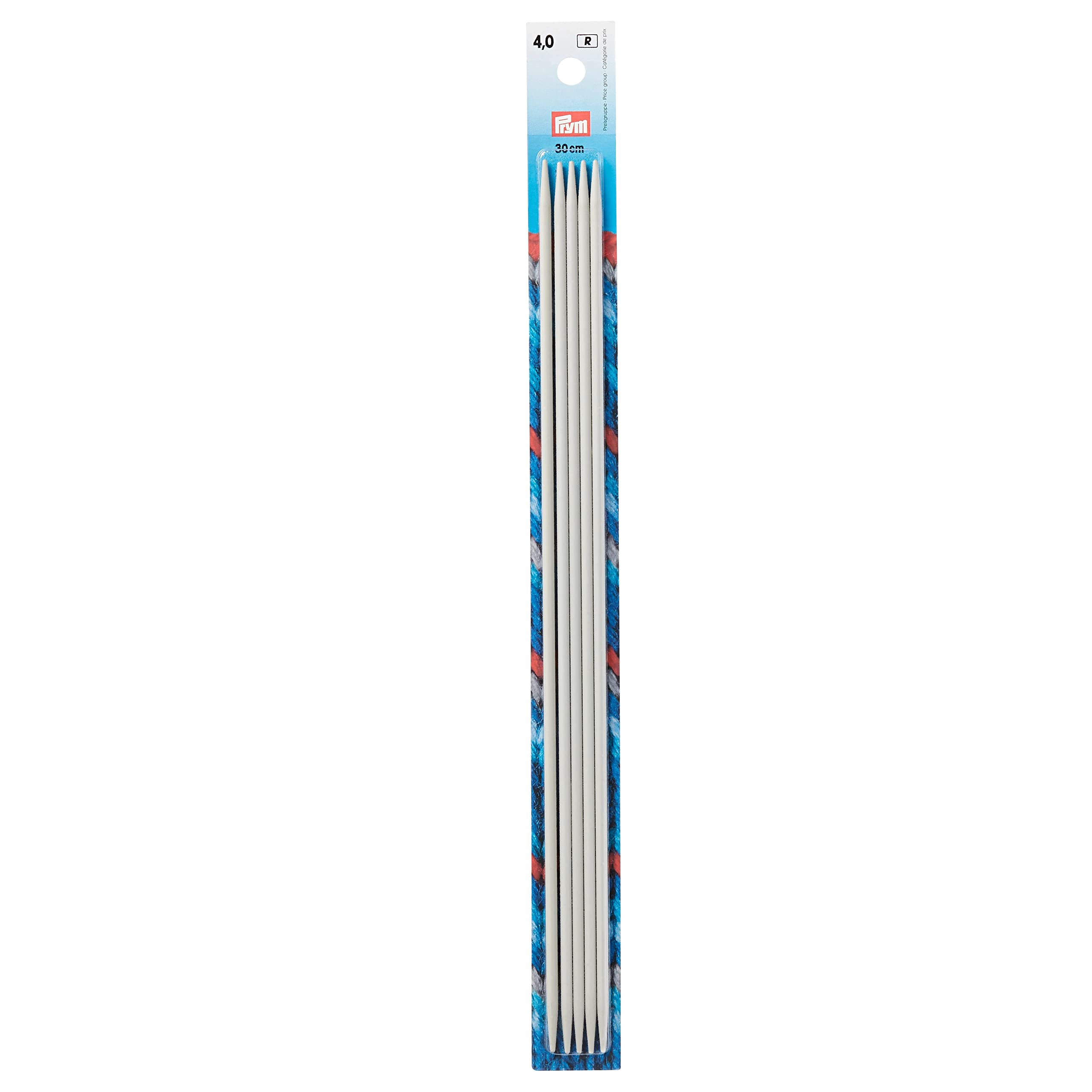 prym-191556-strumpfstricknadeln-alu-30-cm-2-50-mm-grau image 2