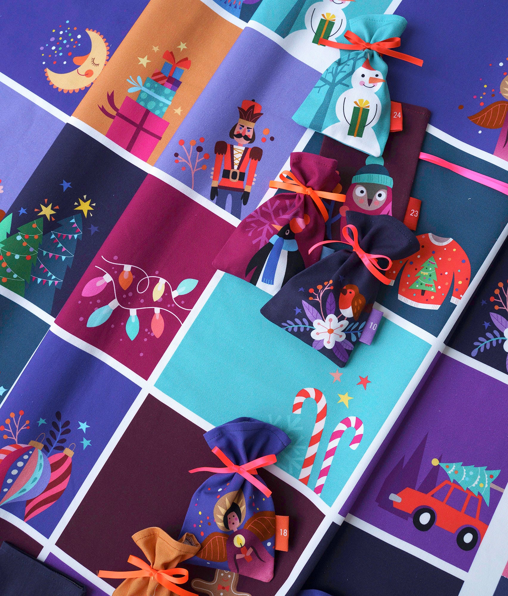 albstoffe-christmas-twentyfour-adventskalender-panel-bio-baumwoll-canvas-145-x-1 image 4