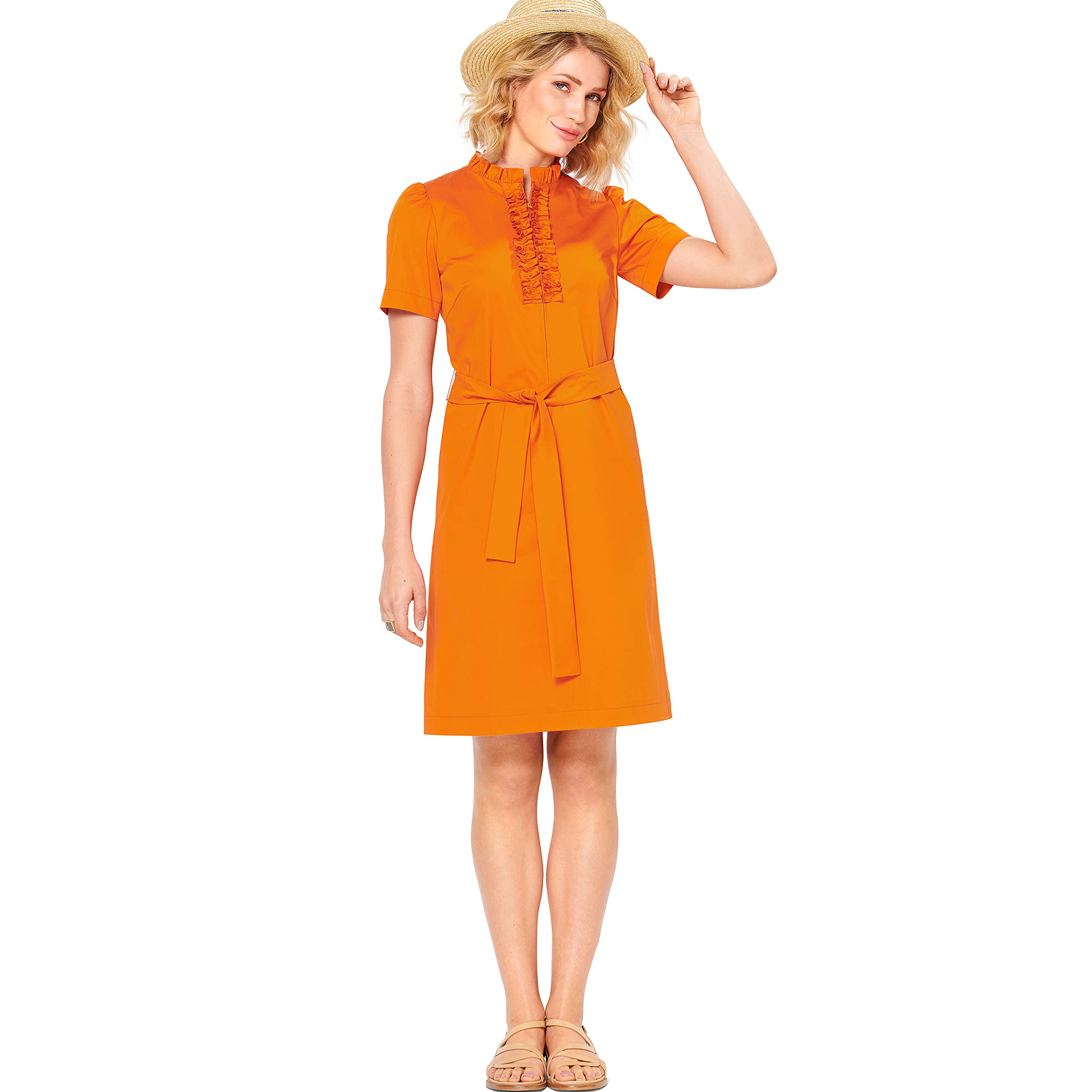 burda-style-schnittmuster-set-figurbetonte-kleider-mit-g-rtel-damen-gr-34-44 image 6