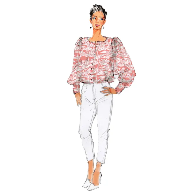 schnittmuster-berlin-bluse-sil-ebook-schnittmuster-damenbluse-mit-falten-rmel image 1