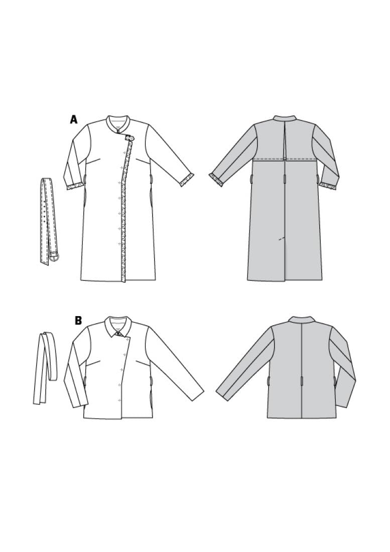burda-style-schnittmuster-6031-mantel-und-jacke-mit-g-rtel-damen-gr-34-44-n-hlev image 3