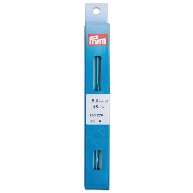 prym-195276-tunesische-h-kelnadel-doppelseitig-15-cm-5-00-mm-aluminium-t-rkis image 1