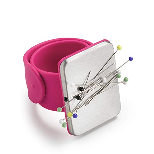 prym-love-armnadelkissen-magnetisch-pink-armband-aus-silikon image 6