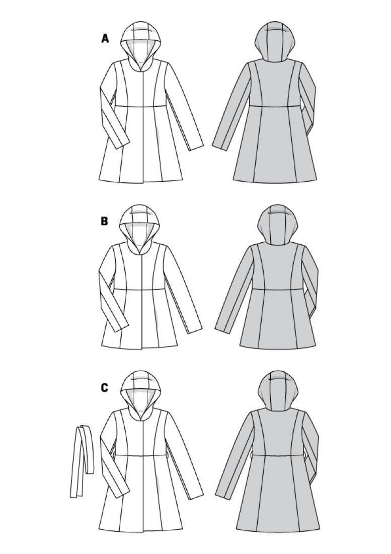 burda-style-b6057-schnittmuster-jacke-und-kurzmantel-damen-gr-34-48 image 5