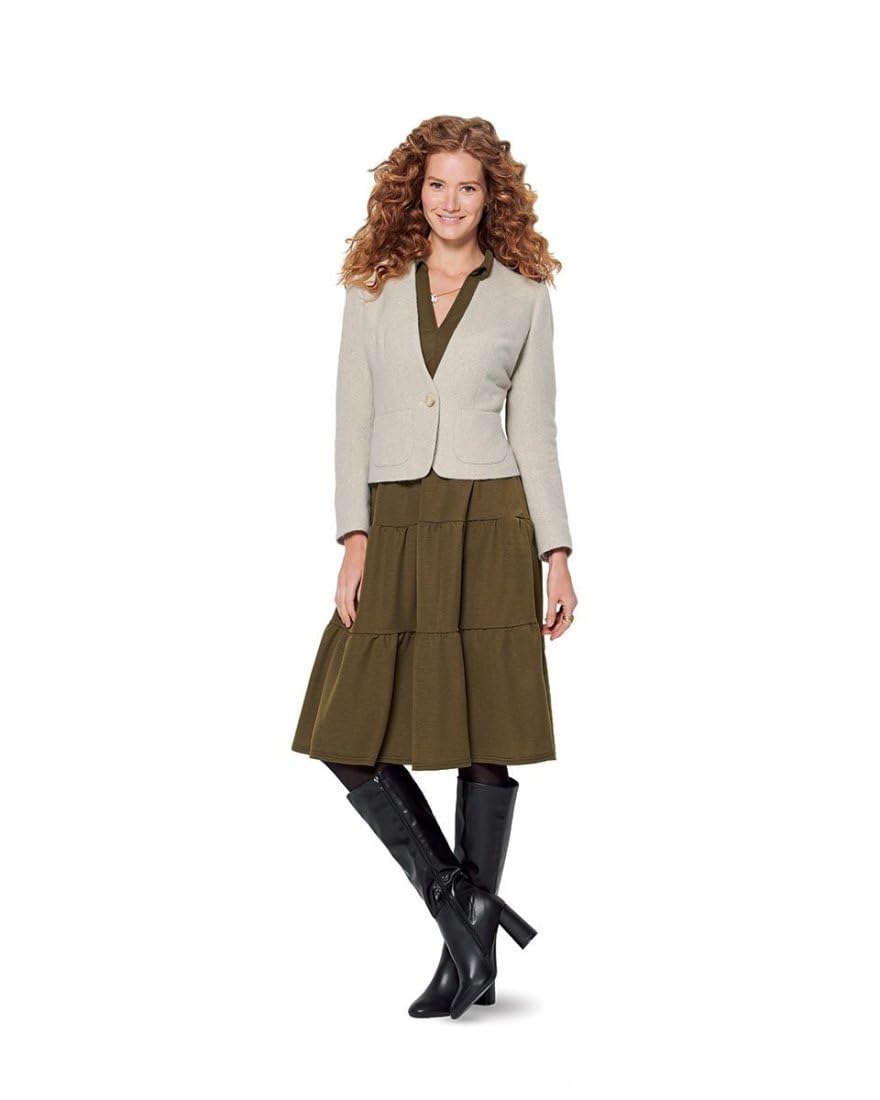 burda-style-6160-schnittmuster-damen-blazer-gr-34-44 image 2