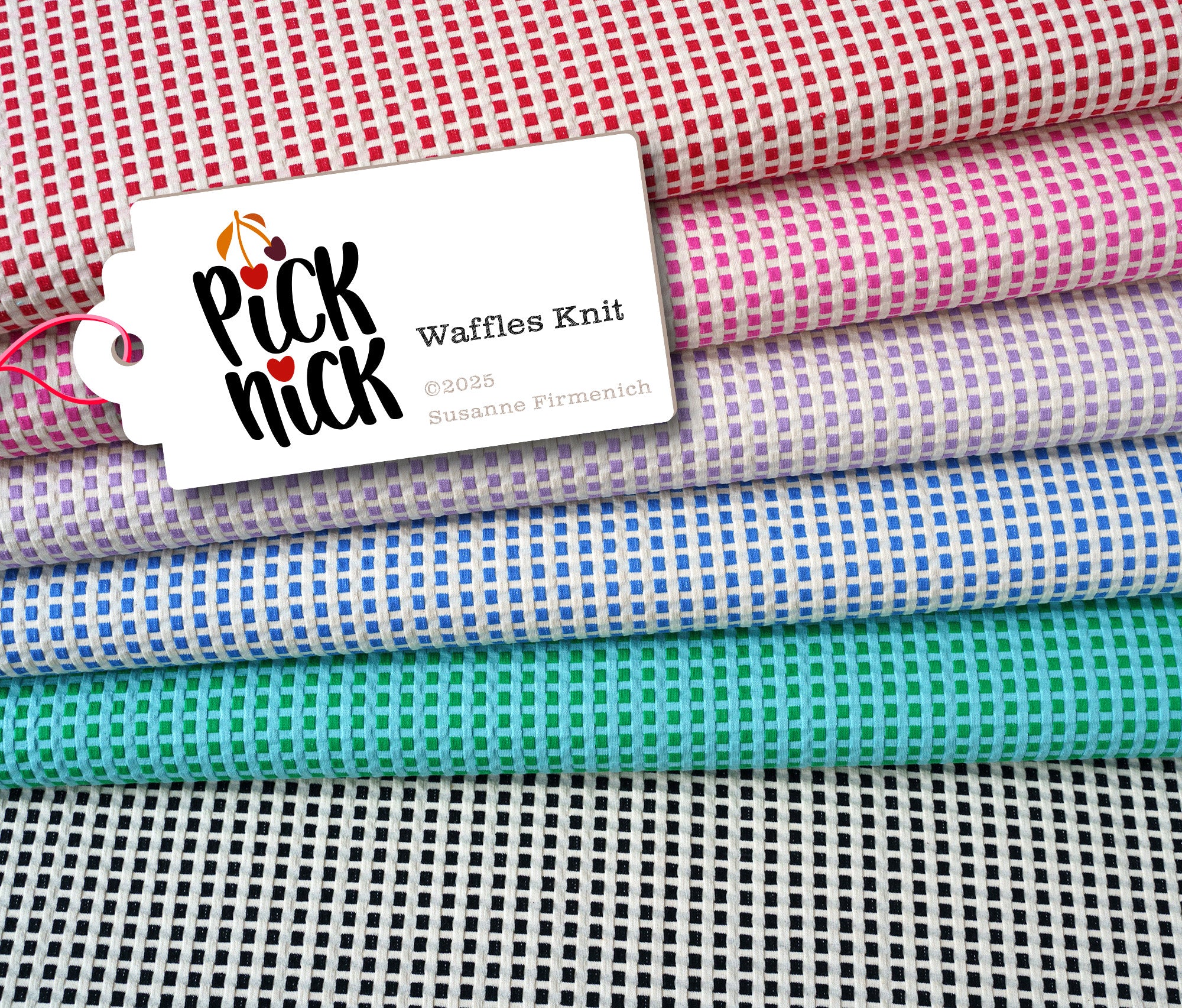 albstoffe-hamburger-liebe-picknick-waffles-knit-bio-jacquard-jersey-meterware image 1