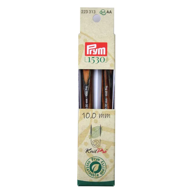 prym-223313-rundstricknadelspitzen-natural-lang-12-8-cm-10-00-mm image 1