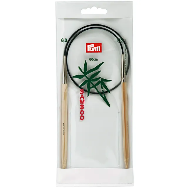 prym-221550-rundstricknadel-bambus-60-cm-6-00-mm image 1