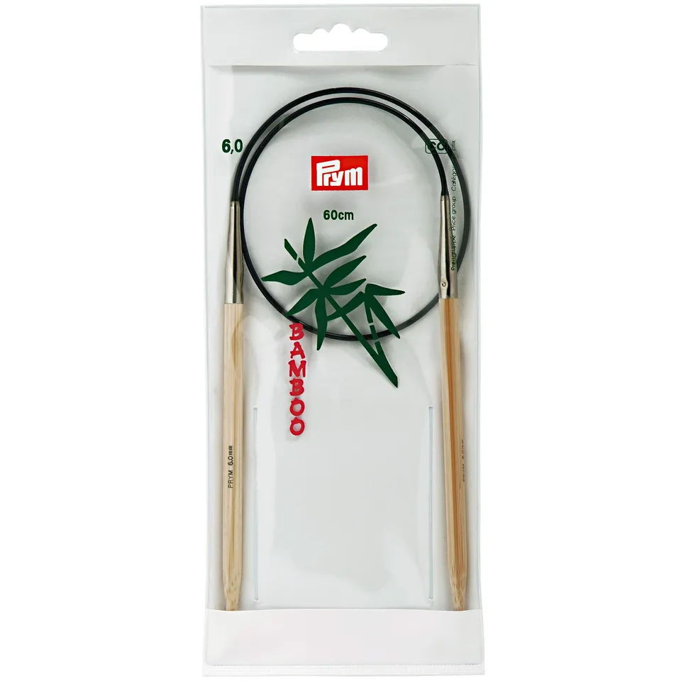 prym-221550-rundstricknadel-bambus-60-cm-6-00-mm image 1