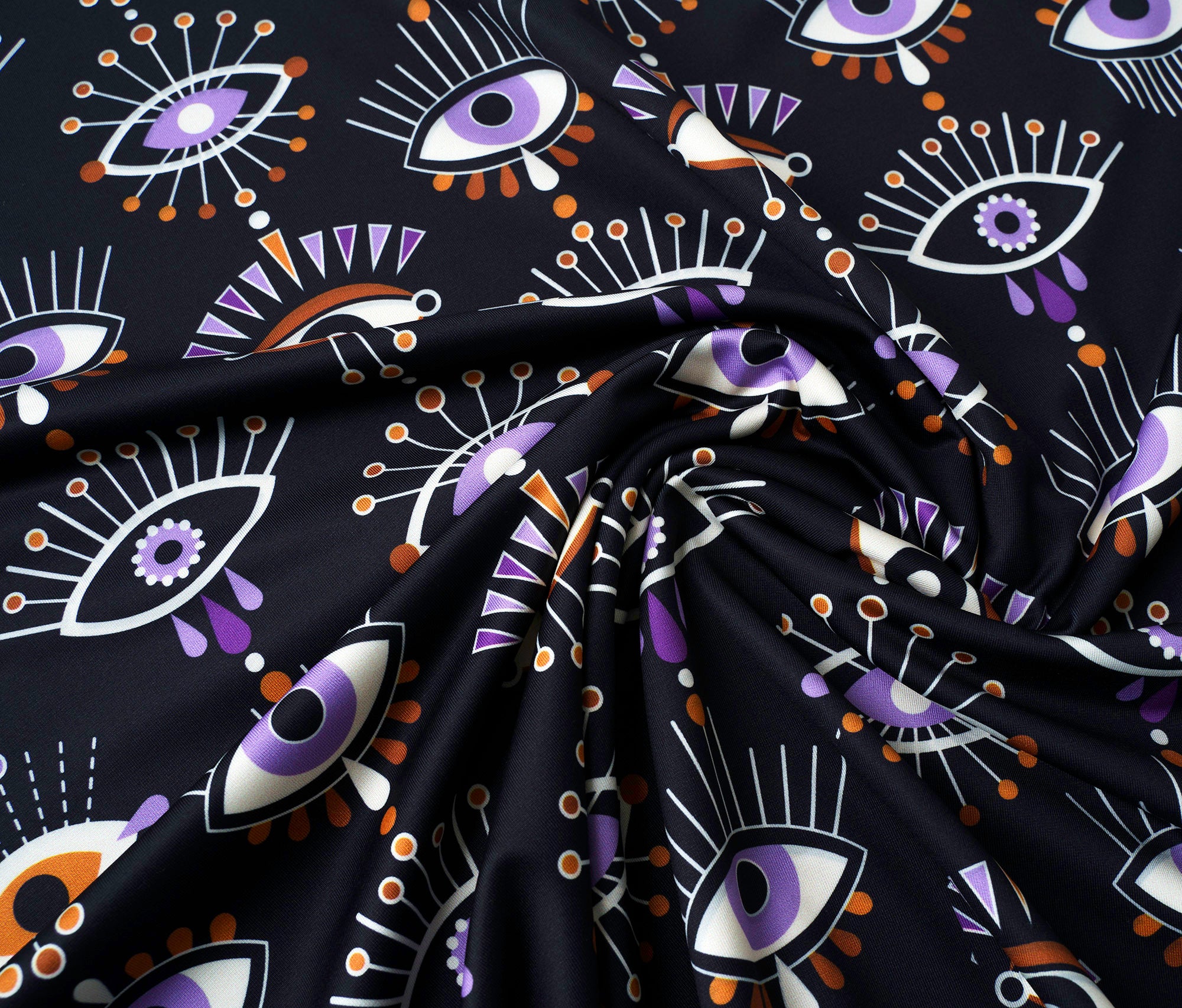 albstoffe-performance-evil-eye-black-active-wear-meterware image 2