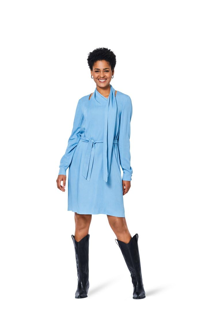 burda-style-5947-schnittmuster-kleid-und-bluse-damen-gr-34-44-level-3 image 6