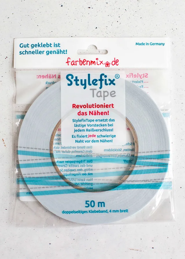 farbenmix-stylefix-doppelseitiges-klebeband-50-m-4-mm-textil-klebeband-made-in-g image 1