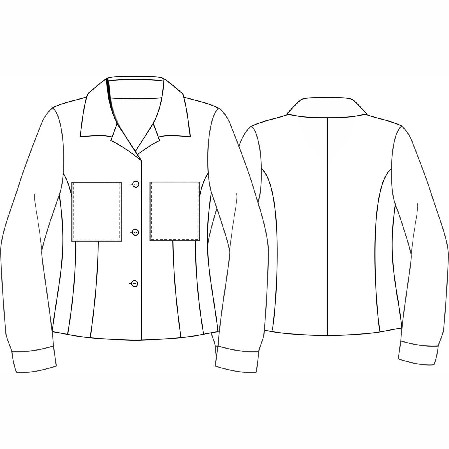 schnittmuster-berlin-premium-jacke-liz-kurzblazer-schnittmuster-gr-34-50 image 2