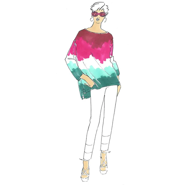 schnittmuster-berlin-oversize-shirt-eva-damen-schnittmuster-gr-34-50 image 1