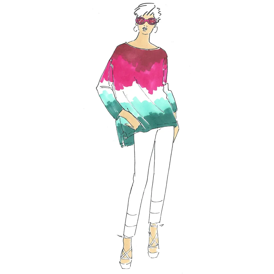 schnittmuster-berlin-oversize-shirt-eva-damen-schnittmuster-gr-34-50 image 1