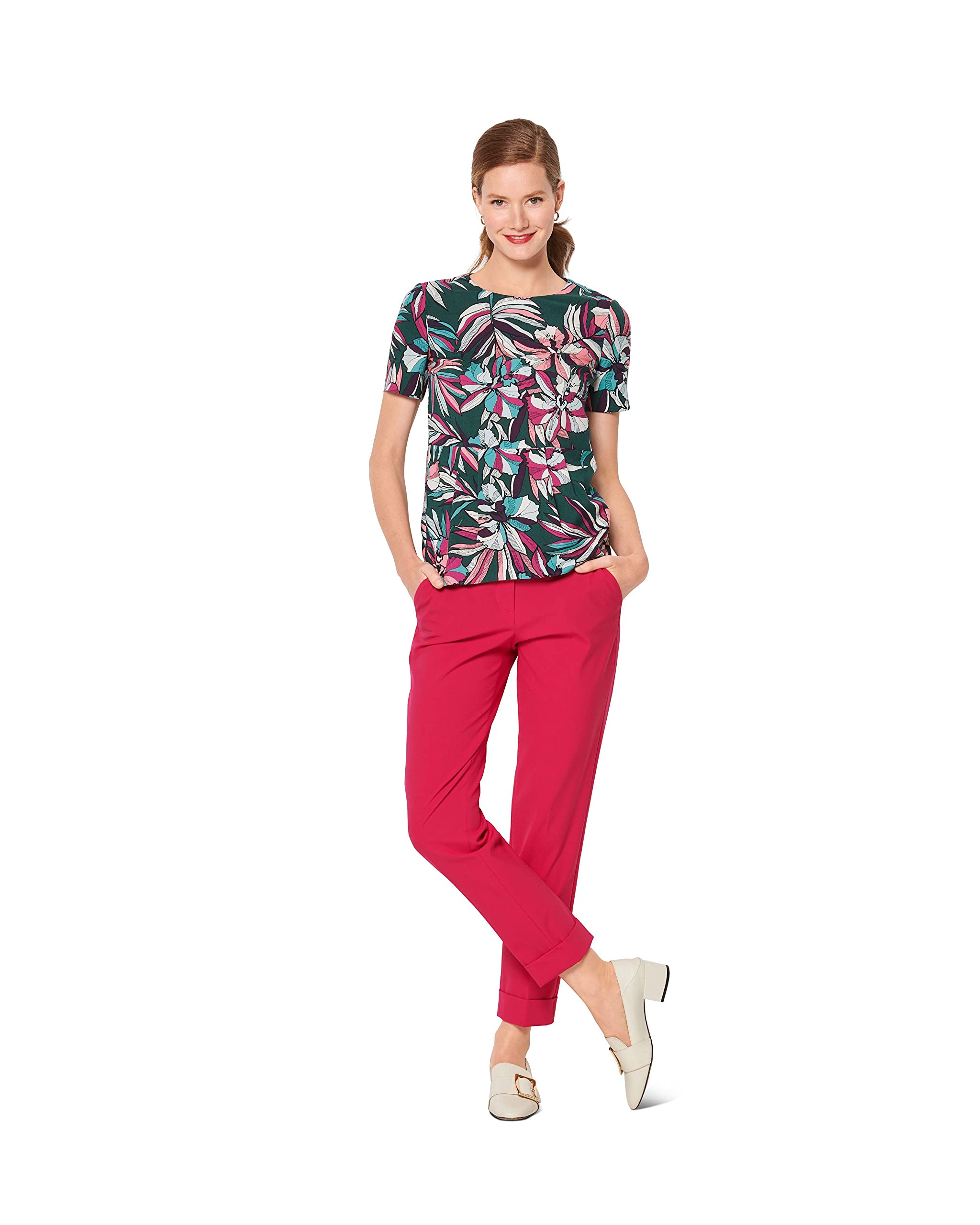 burda-style-6136-schnittmuster-damen-bluse-gr-34-44-level-2-leicht image 4