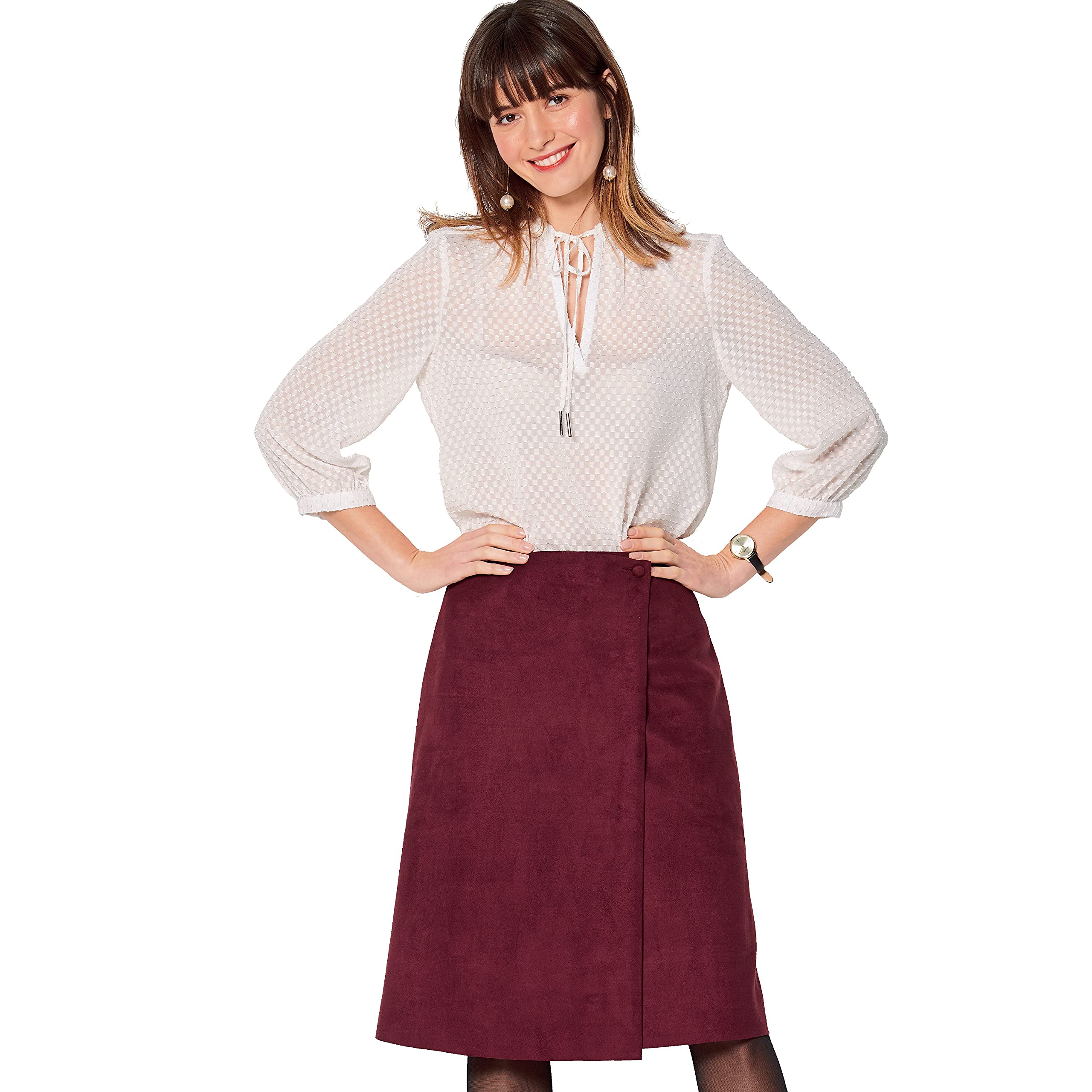 burda-style-6174-schnittmuster-wickelrock-damen-gr-34-44-level-3-mittel image 3