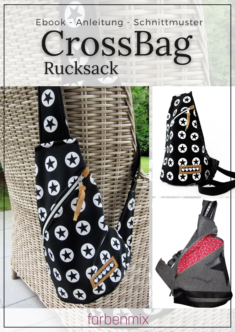 farbenmix-crossbag-rucksack-kreativ-ebook-pdf-schnittmuster-tasche-23x38x15-cm image 1