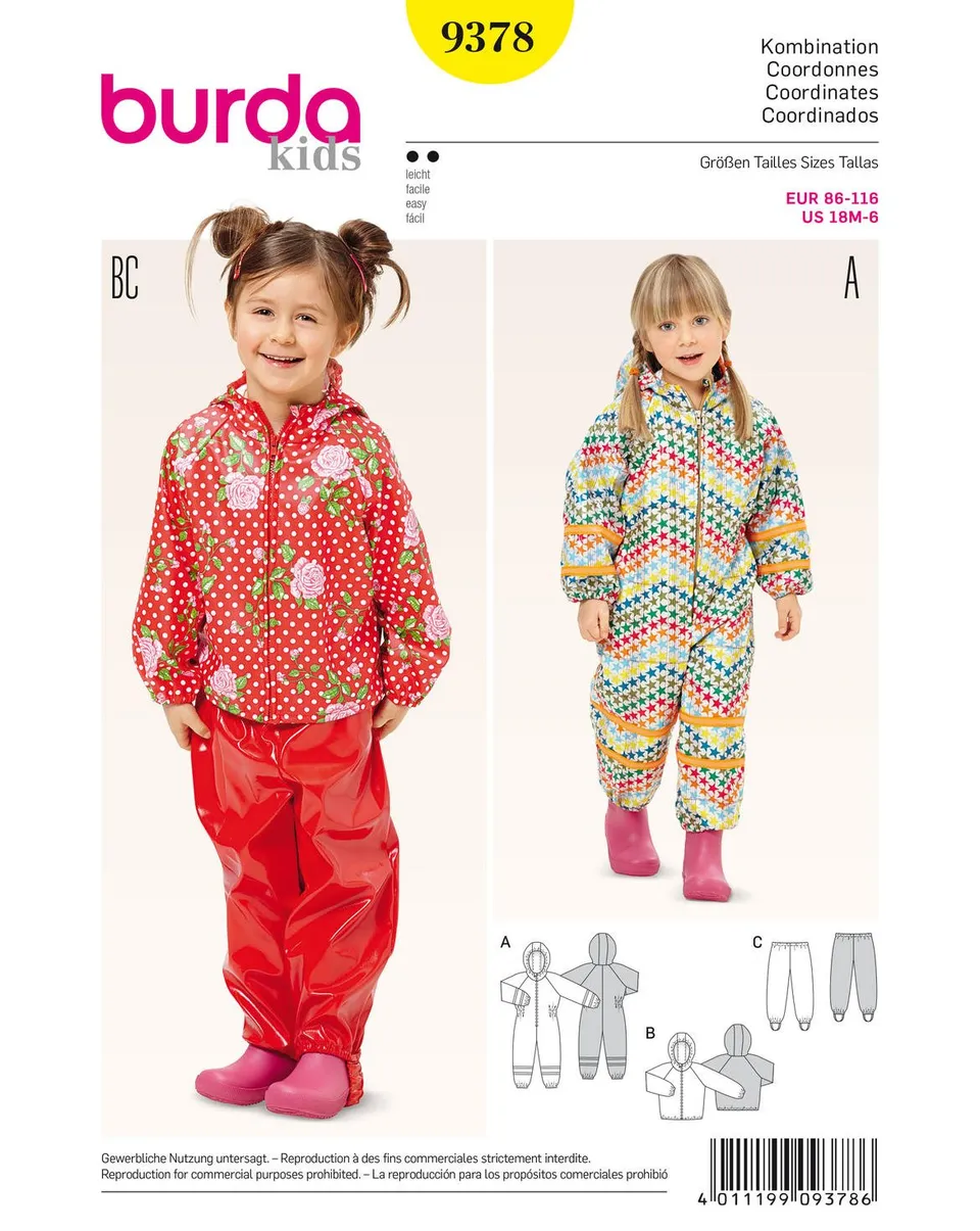 burda-style-9378-schnittmuster-kinder-outdoor-overall-regen-schnee-18m-6 image 1