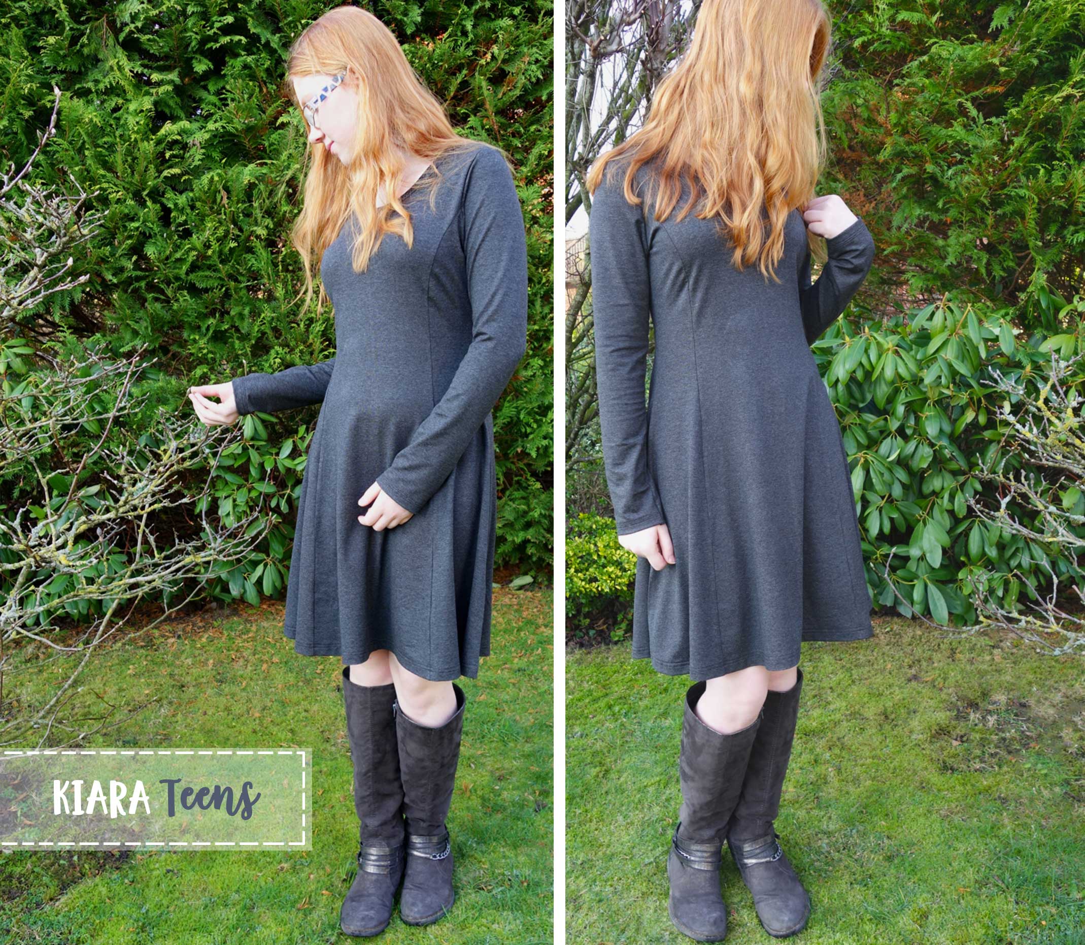 farbenmix-kiara-teens-jerseykleid-schnittmuster-gr-146-152-170-176 image 2