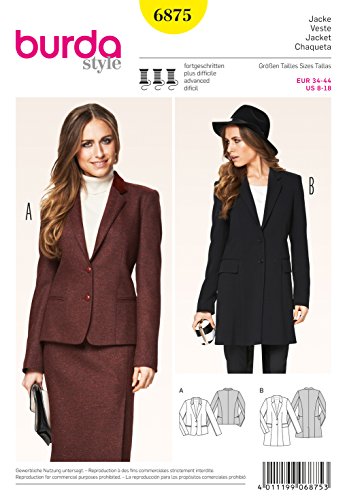 burda-style-schnittmuster-6875-damen-jacke-blazer image 4