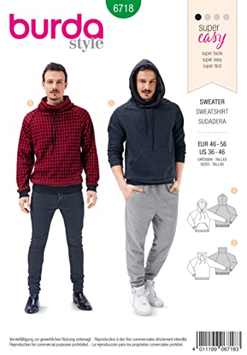 burda-style-schnittmuster-herren-hoodie-6718-gr-46-56 image 5
